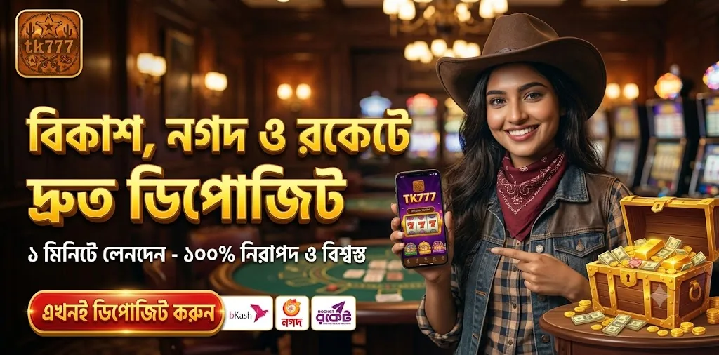 ফোন ও সোনার বাক্সসহ bKash, Nagad ও Rocket ডিপোজিটের TK777 প্রচারচিত্র