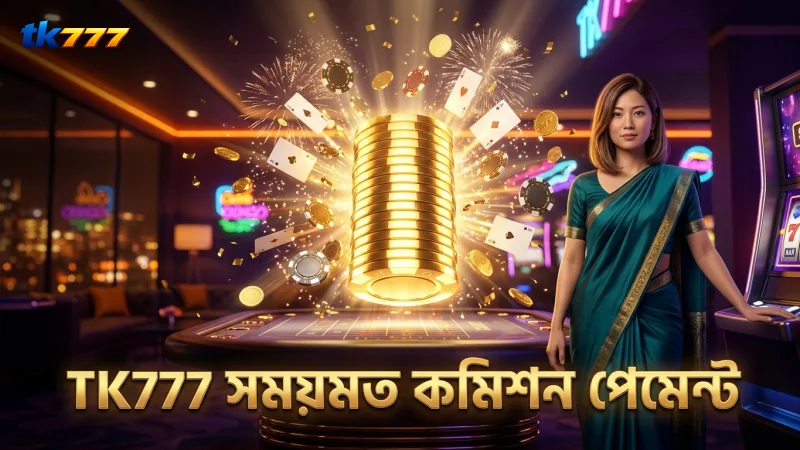 সময়মত কমিশন ও বোনাস TK777 পার্টনারদের জন্য নিশ্চিত