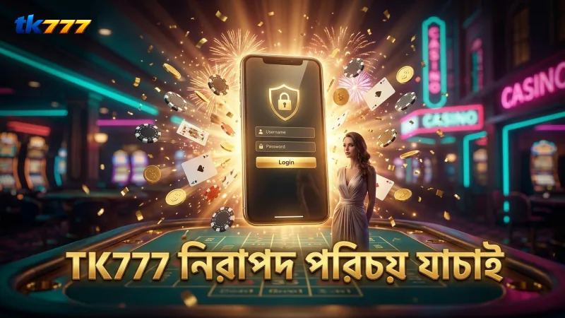 ব্যবহারকারীর নিরাপত্তায় TK777 প্ল্যাটফর্মের পরিচয় যাচাই প্রক্রিয়া।