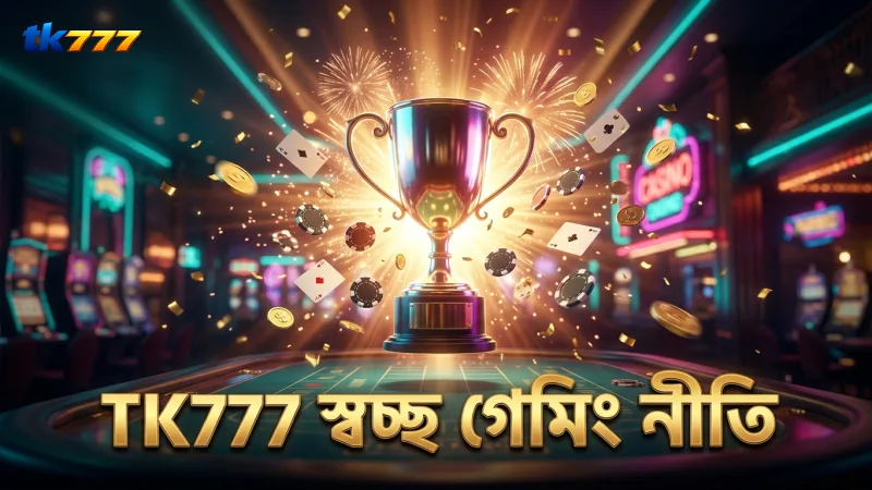 স্বচ্ছতা ও বিশ্বাস বৃদ্ধিতে TK777 এর দায়িত্বশীল গেমিং নীতি।