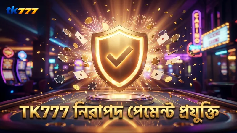 নিরাপদ পেমেন্ট নিশ্চিত করতে TK777-এর আধুনিক প্রযুক্তি