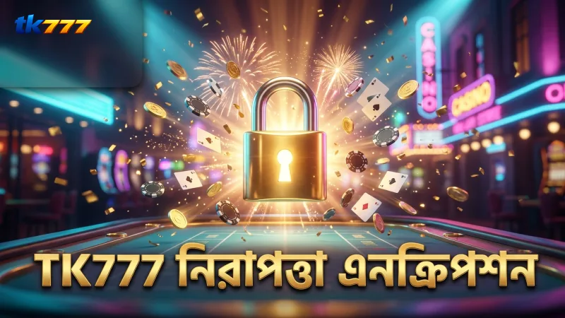TK777 প্ল্যাটফর্মে নিরাপদ লেনদেন নিশ্চিত করে এনক্রিপশন