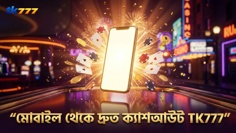 মাইনস গেমে মোবাইল থেকে সহজ ও দ্রুত ক্যাশআউট সুবিধা