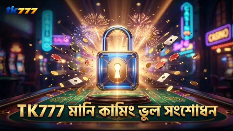 TK777 প্ল্যাটফর্মে মানি কামিং ভুল ধারণা সংশোধন।