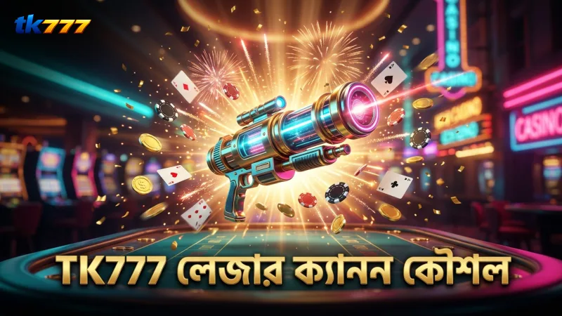 লেজার ক্যাননের কার্যকারিতা বুঝে কৌশল গঠন করুন TK777-এ খেলার জন্য