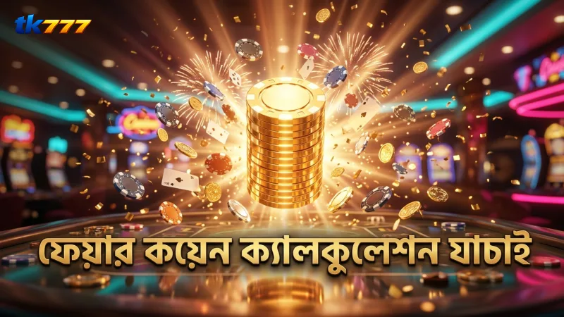 ফেয়ার কয়েন ক্যালকুলেশন নিয়ে ওশান কিং গেমের সঠিকতা যাচাই করুন