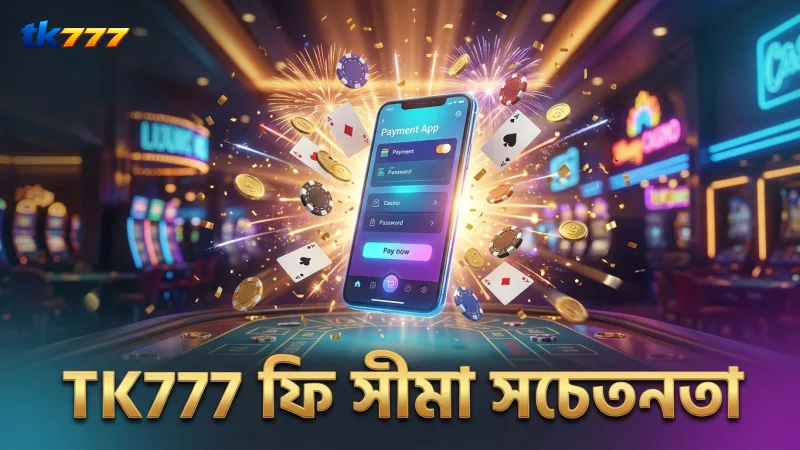 লেনদেনের ফি ও সীমা সম্পর্কে সচেতন থাকুন TK777-এ