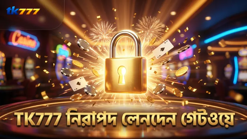 TK777 নিরাপদ পেমেন্ট গেটওয়ে দিয়ে সুরক্ষিত লেনদেন নিশ্চিত করে