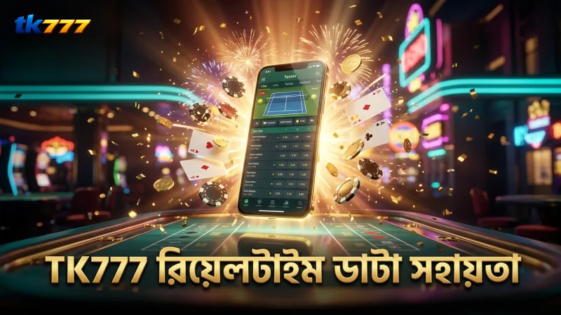 বাজির অডস দ্রুত পরিবর্তনের জন্য TK777 এর রিয়েলটাইম ডাটা সহায়তা