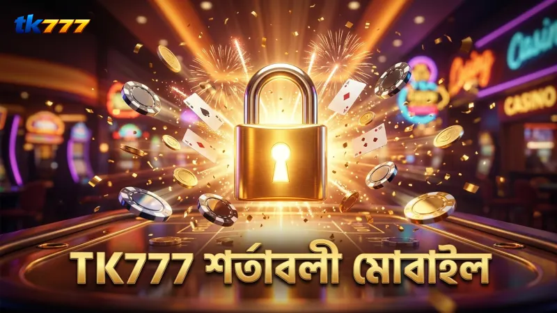 মোবাইল থেকে TK777 বোনাস শর্তাবলী মনোযোগ দিয়ে পড়া প্রয়োজন