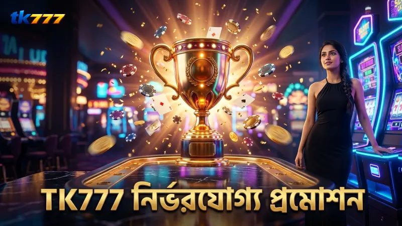 TK777 বোনাস প্রমোশন খেলোয়াড়দের জন্য নির্ভরযোগ্য একটি সুযোগ