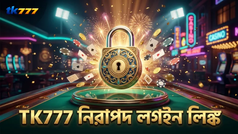 TK777 অনলাইন ক্যাসিনোর লগইন লিঙ্কের নিরাপদ ও দ্রুত প্রবেশ